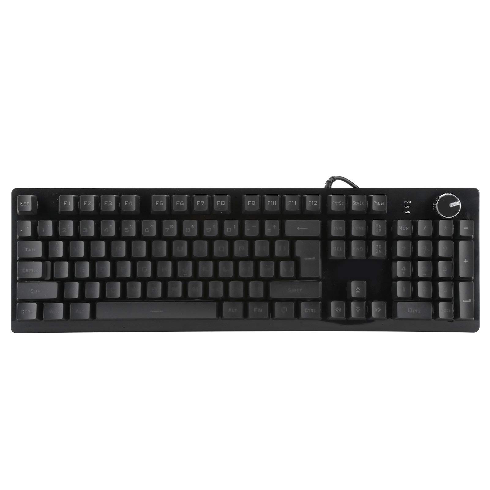 Archuu K620D Mechanical Gaming Keyboard - RGB Rainbow Backlit, Wired USB, Blue Switches for PC/Mac - Perfect for Esports, Home Office & Typing (Black)