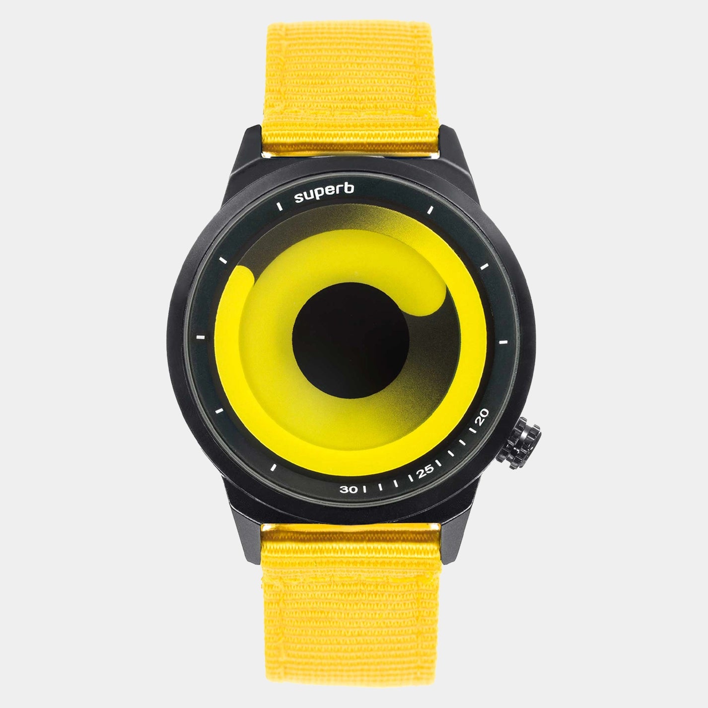 Manali Wave Vincent NATO Strap - Durable Military-Grade Nylon Watch Band in Yellow for Men | Perfect for Outdoor Adventures, Casual Wear & Everyday Use