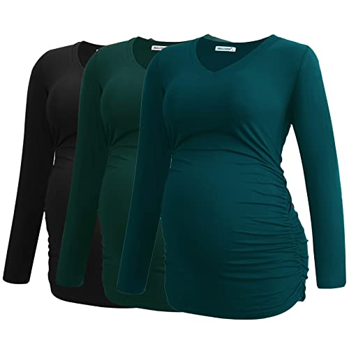 Black-deep Green-teal(3 Pack)