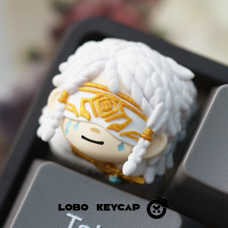 Custom Anime Keycaps for Identity V - Multi-Color Resin Artisan Keycaps for Mechanical Keyboards | Gaming & Typing Accessories