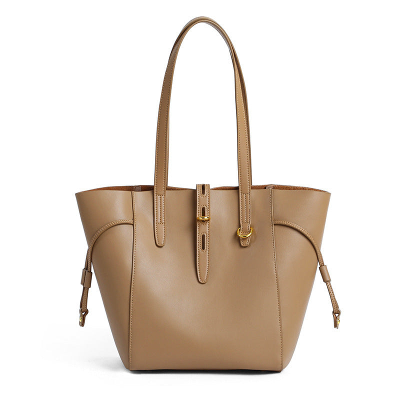 Genuine Leather Shoulder Bag Tote Bag for Women - Stylish & Durable Handbag for Work, Travel & Everyday Use