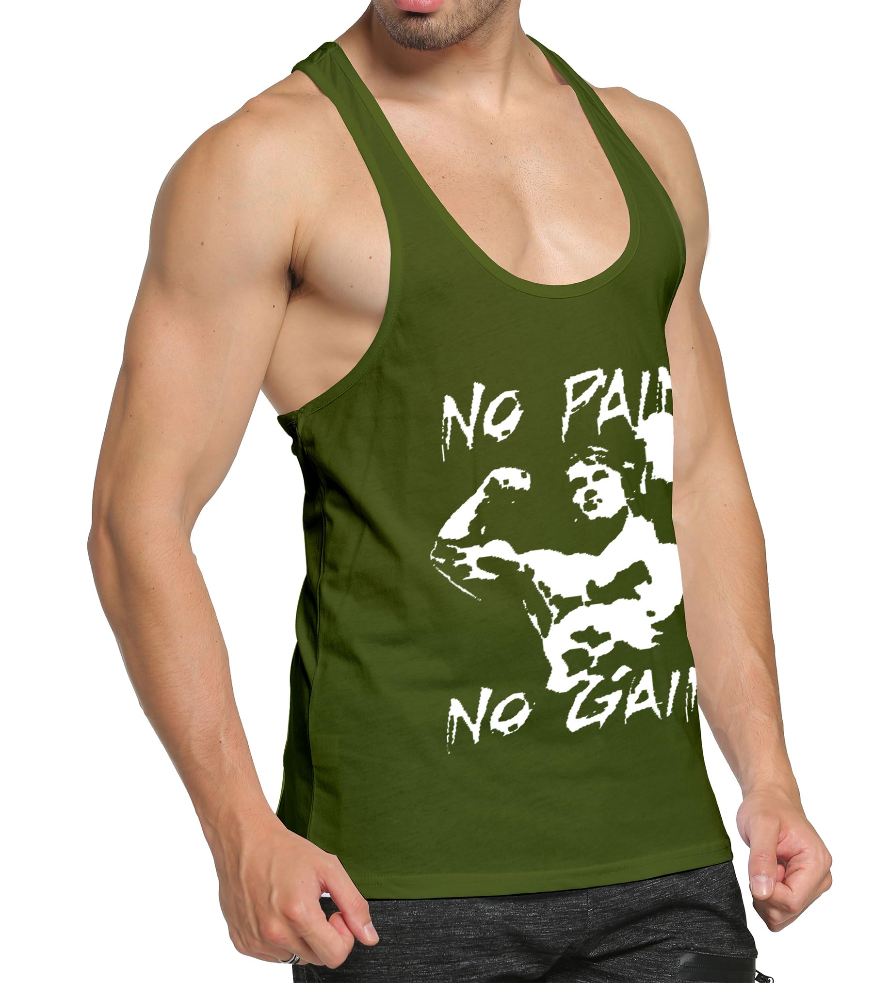 Men's 3 Pack Workout Tank Tops - Gym Muscle Shirt Y-Back Sleeveless T-Shirt for Bodybuilding & Fitness | Comfortable for Training, Running & Summer Wear