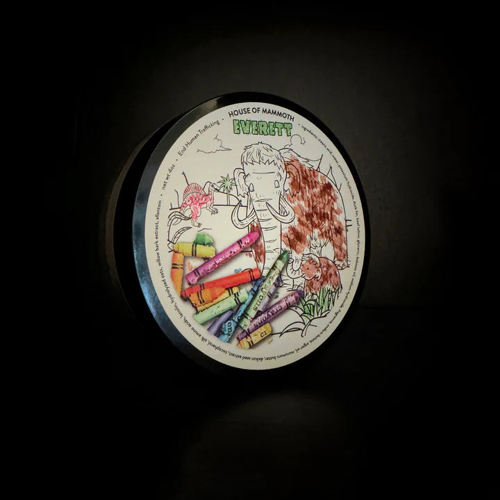Premium Everett Shaving Soap by House of Mammoth - Luxury Men's Grooming for Smooth, Irritation-Free Shave - Perfect for Daily Shaving Routine & Gift Sets