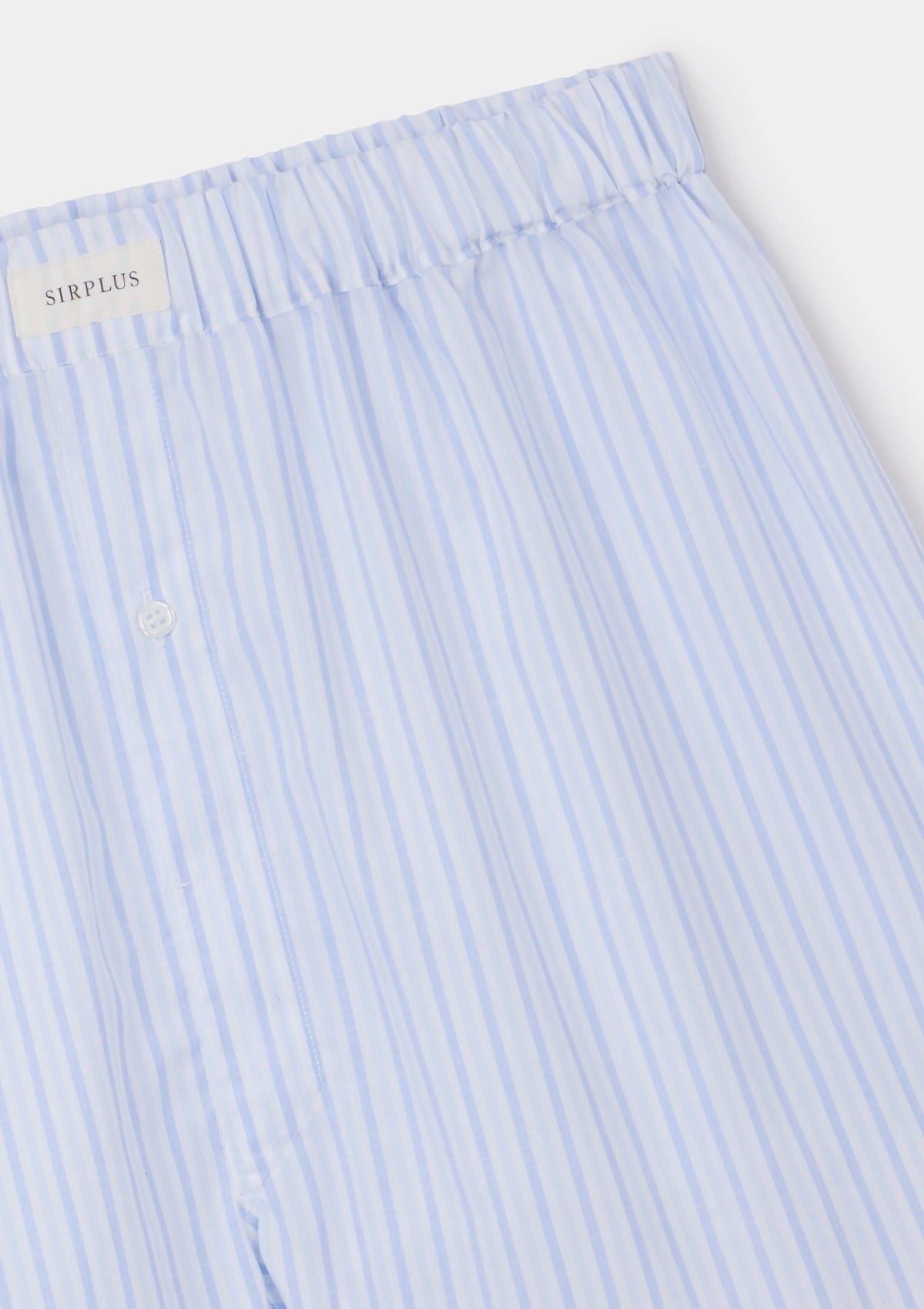 Premium Blue Tonal Stripe Cotton Boxer Shorts for Men - Soft Breathable Underwear for Lounge, Sleep & Everyday Comfort
