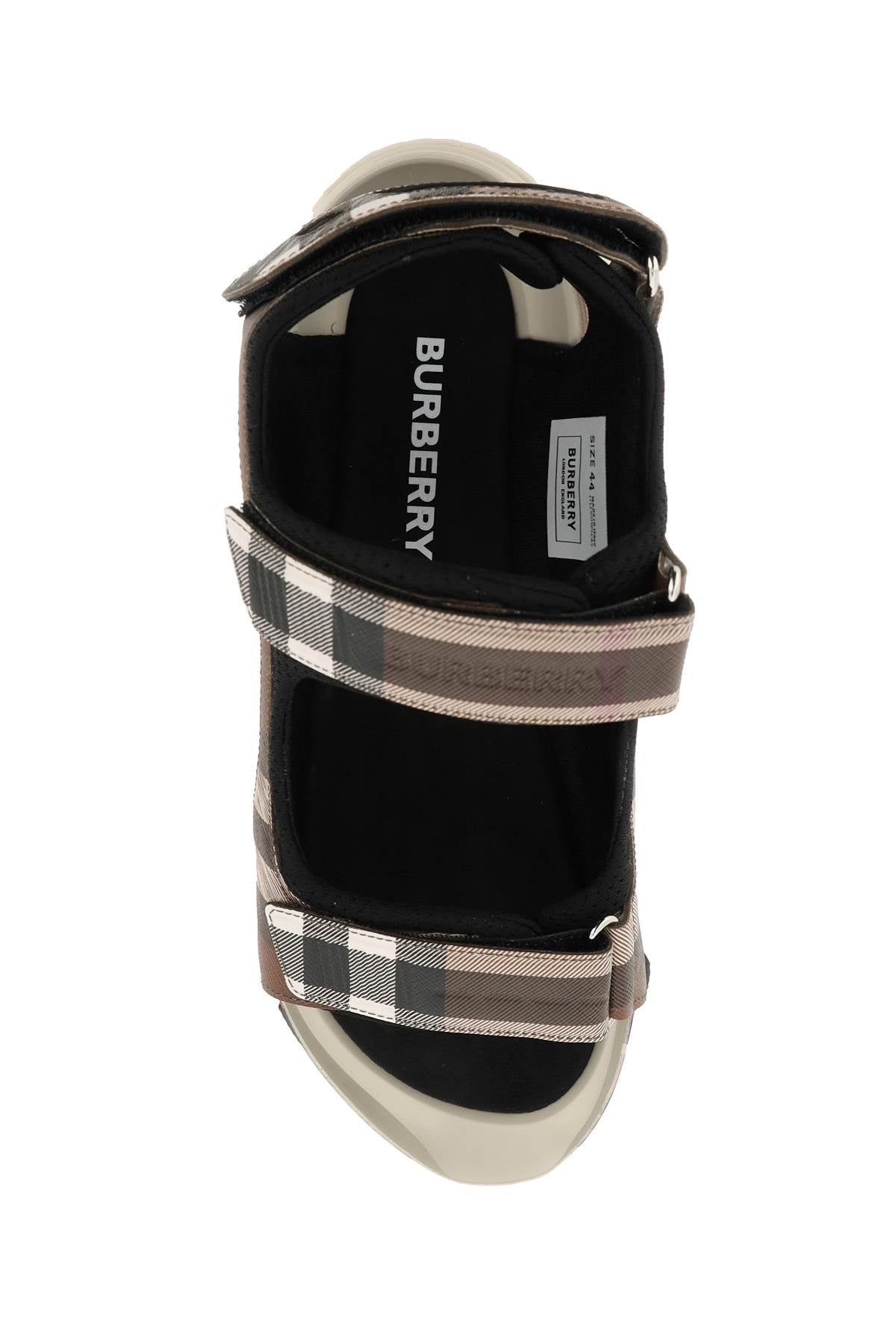 Burberry Arthur Check Sandals for Women - Classic Plaid Design Comfortable Summer Slide Sandals | Perfect for Beach, Vacation, and Casual Outings