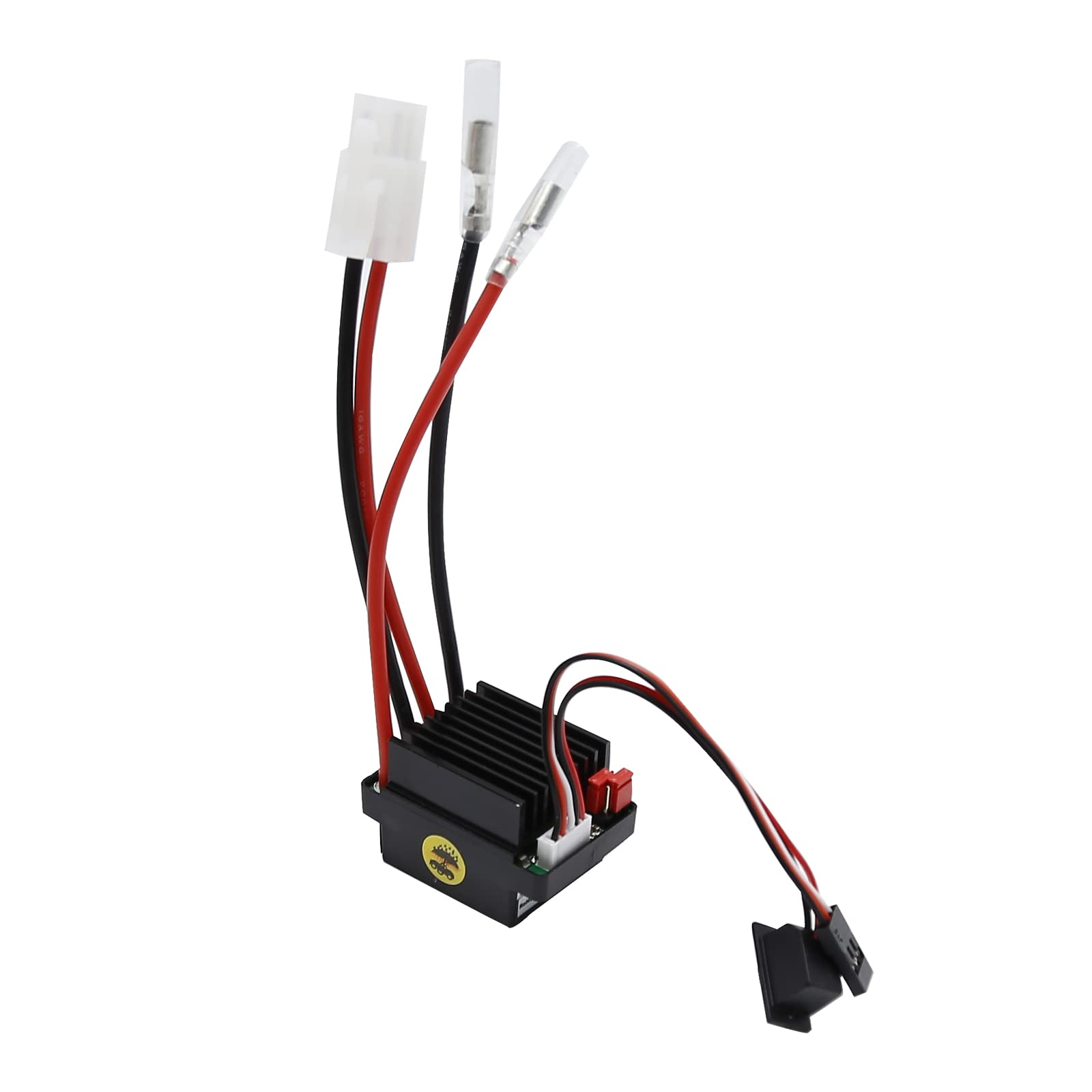 320A High Voltage Waterproof Brushed ESC for RC Cars, Buggies & Trucks - Durable Electronic Speed Controller for Off-Road Racing & Crawling
