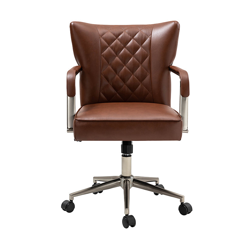 Egmont Waterproof 360 Degree Swivel Office Task Chair - Ergonomic Desk Chair for Home & Office Workspace, Gaming, and Study