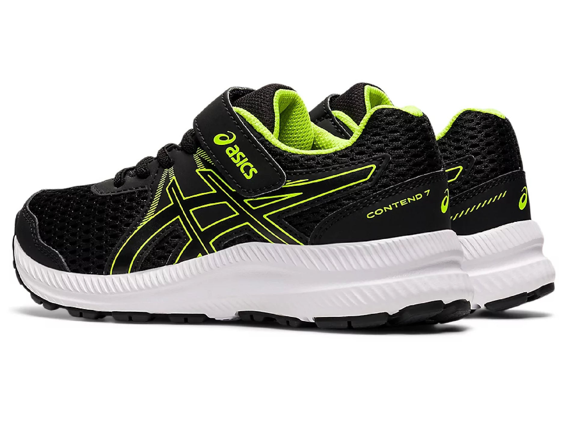 ASICS Junior Contend 7 PS Kids' Running Shoes - Lightweight & Comfortable Athletic Sneakers for Boys & Girls - School, Gym, Sports & Daily Wear (Style: 1014A194-005)