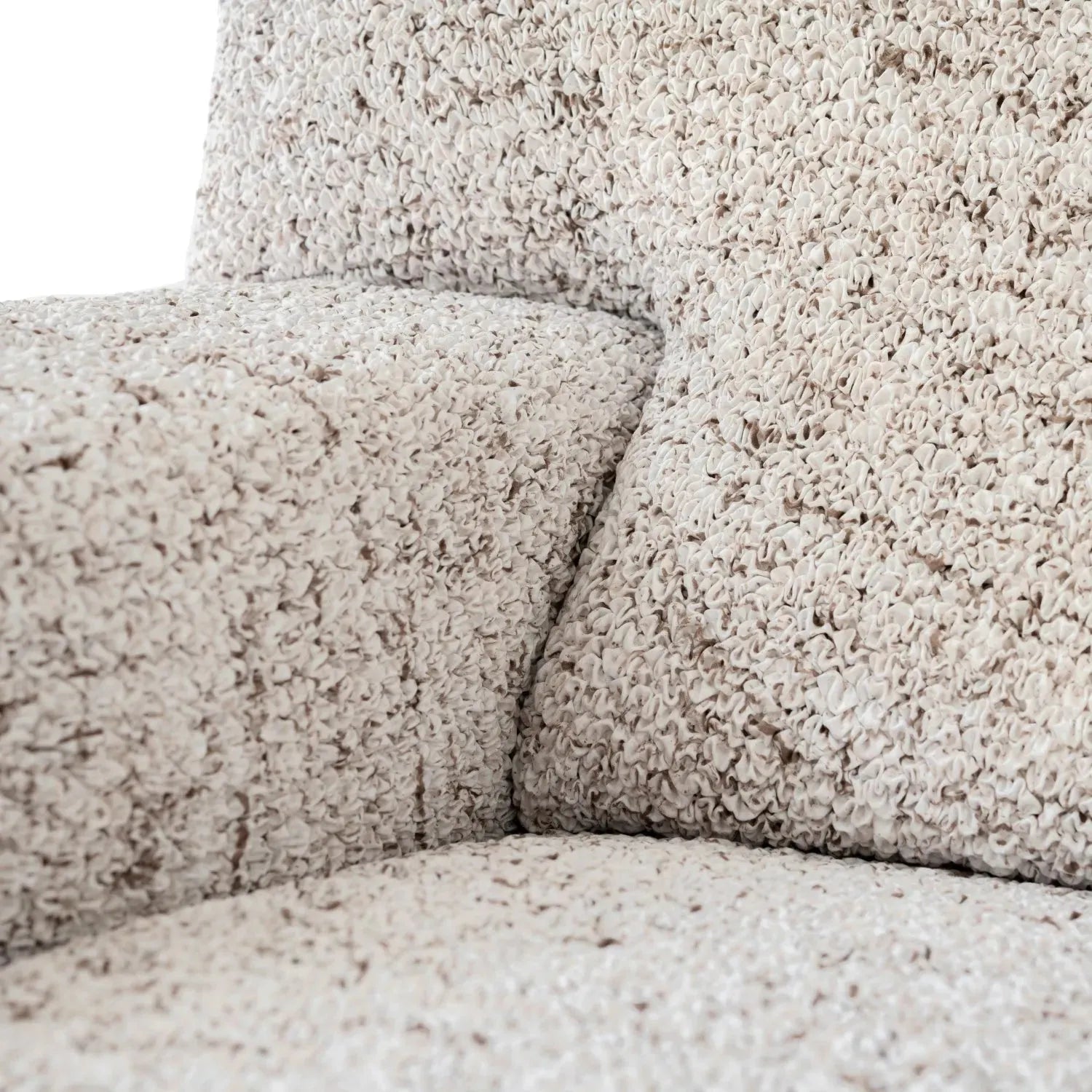 Microfiber Printed Armchair Slipcover - Stretchable Furniture Protector for Living Room, Bedroom & Office - Easy Washable Sofa Cover for Home Decor