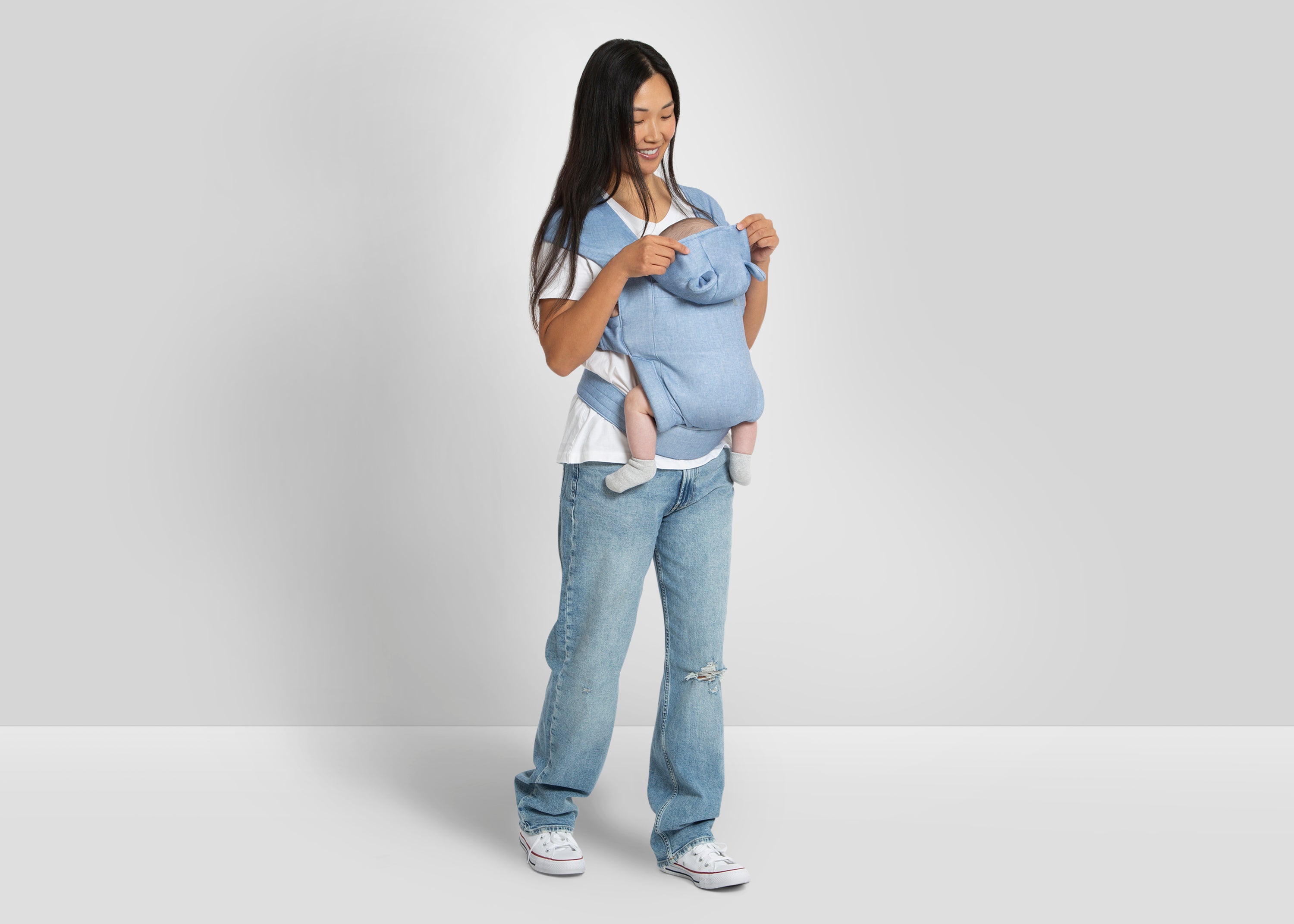 babyGap Legacy Baby Carrier - Soft & Adjustable Infant Carrier for Newborns & Toddlers - Perfect for Hands-Free Parenting, Hiking & Travel