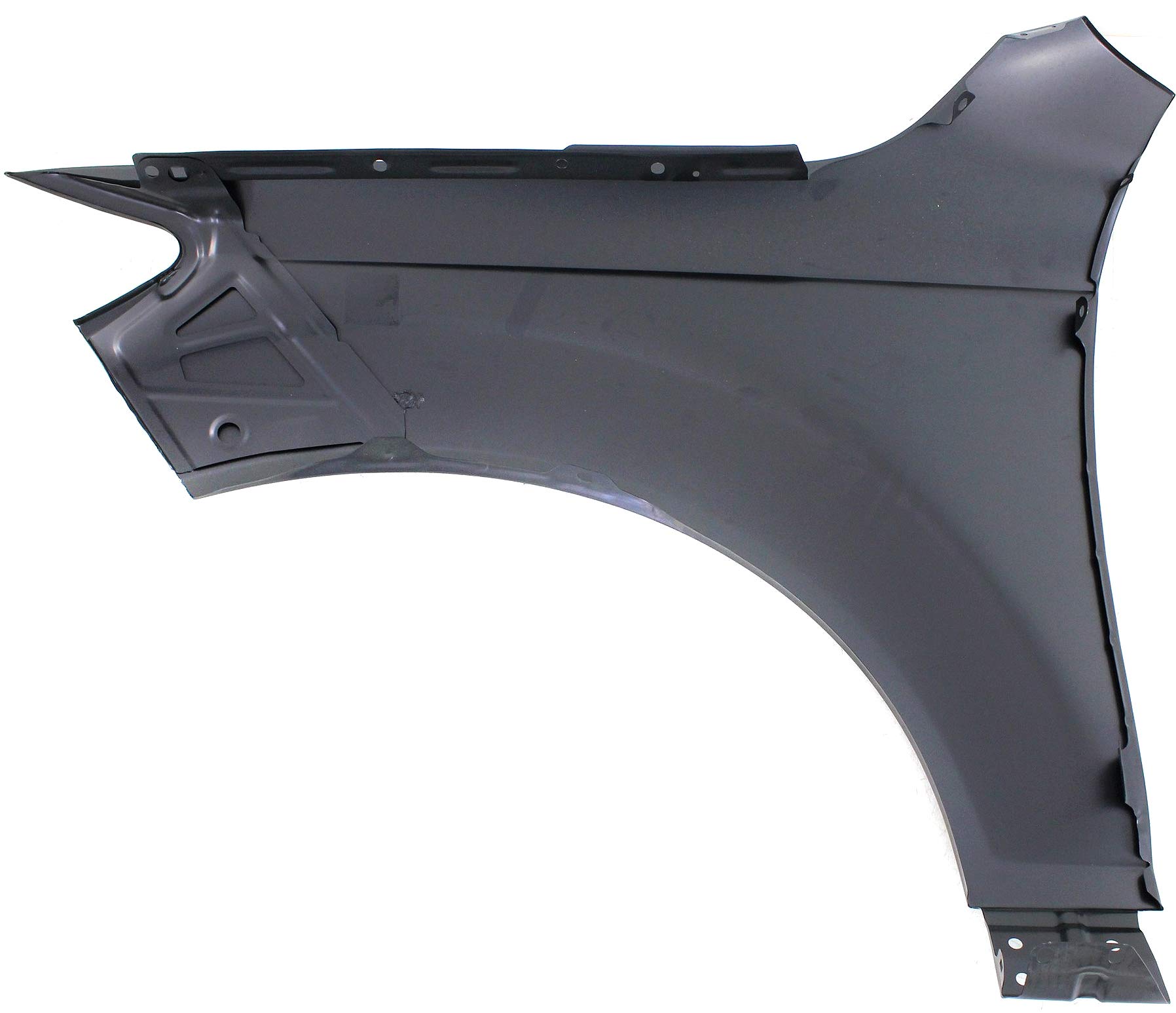 Evan-Fischer Front Passenger Side Fender for 2007-2015 Audi Q7 | Durable Steel Replacement Part | Perfect for Off-Roading & Daily Commuting