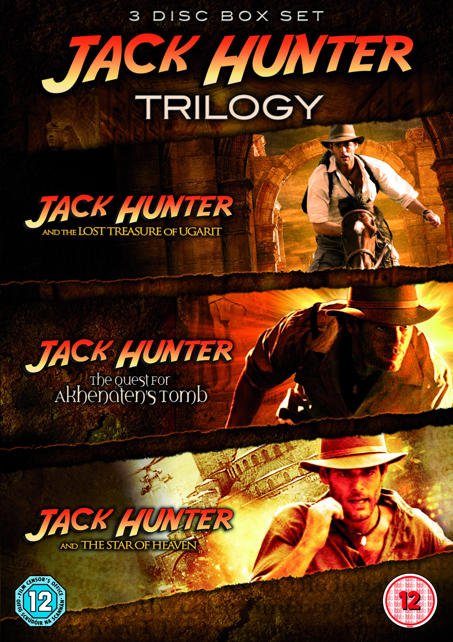 Jack Hunter (Box Set) [DVD] - Complete Adventure Series for Movie Nights, Gifts & Collectors | Thrilling Action & Mystery Episodes