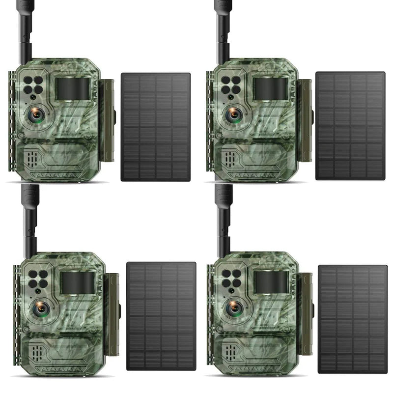Campark TC35 4G Cellular Trail Camera with Starlight Night Vision - Live Streaming, Motion Detection, IP66 Waterproof for Wildlife Monitoring, Home Security & Outdoor Surveillance