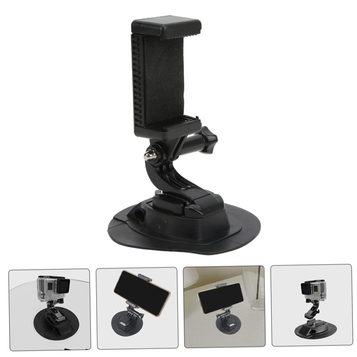 Kisangel Surfboard Camera Mount - Waterproof Action Camera Stand for GoPro, DJI, and Smartphones - Perfect for Surfing, Kayaking, and Water Sports Photography