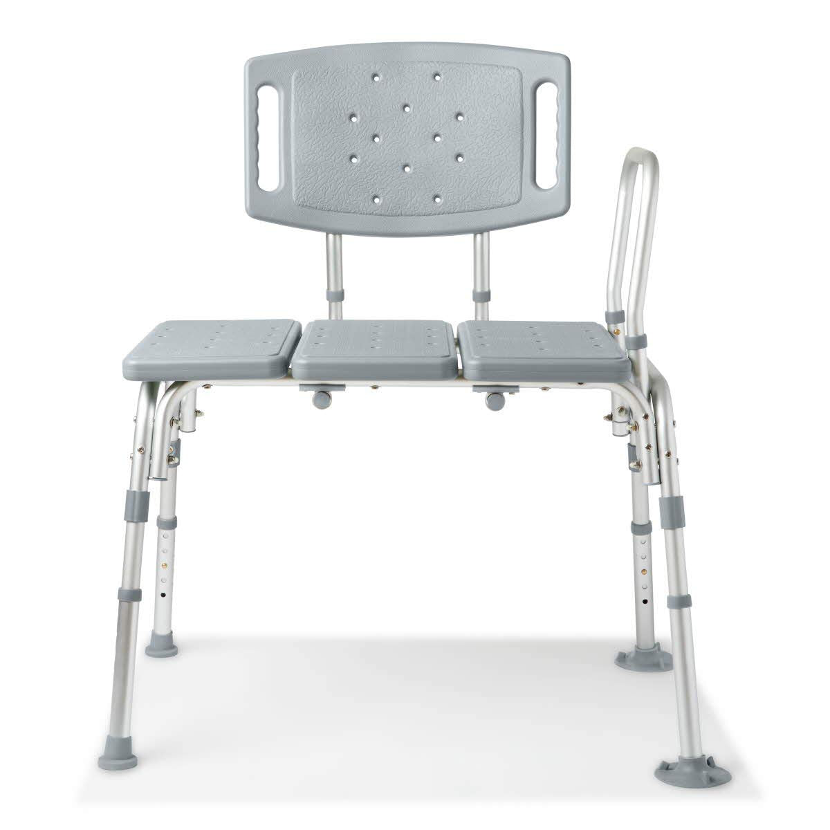 Heavy Duty Bariatric Transfer Bench with 500LB Weight Capacity - Safe Shower & Bath Seat for Elderly and Disabled Care