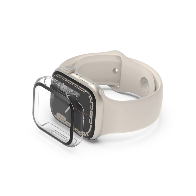 MARKSTRONG Crystal Bumper Case for Apple Watch Series 5/6 40mm - Slim Protective Cover for Workouts, Outdoor Activities & Everyday Use