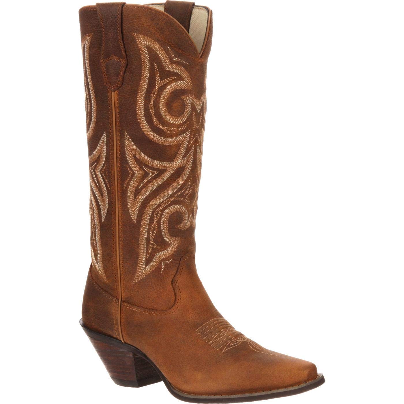 Durango Women's Crush 13-Inch Narrow Cowboy Boots - Comfortable Western Riding Boots for Country Dancing, Horseback Riding & Everyday Wear