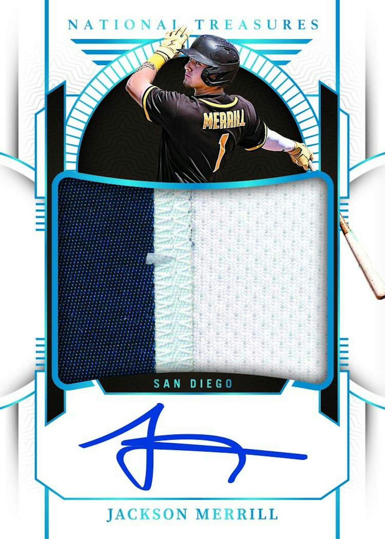 2024 Panini National Treasures Baseball Hobby Box - Limited Edition Collectors Box with Autographed Cards & Memorabilia - Perfect for Baseball Card Collectors and Sports Memorabilia Enthusiasts