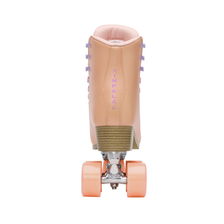 IMPALA APRICOT Roller Skates for Women - Comfortable & Stylish Quad Skates for Outdoor & Indoor Skating, Rink, Fitness, and Fun