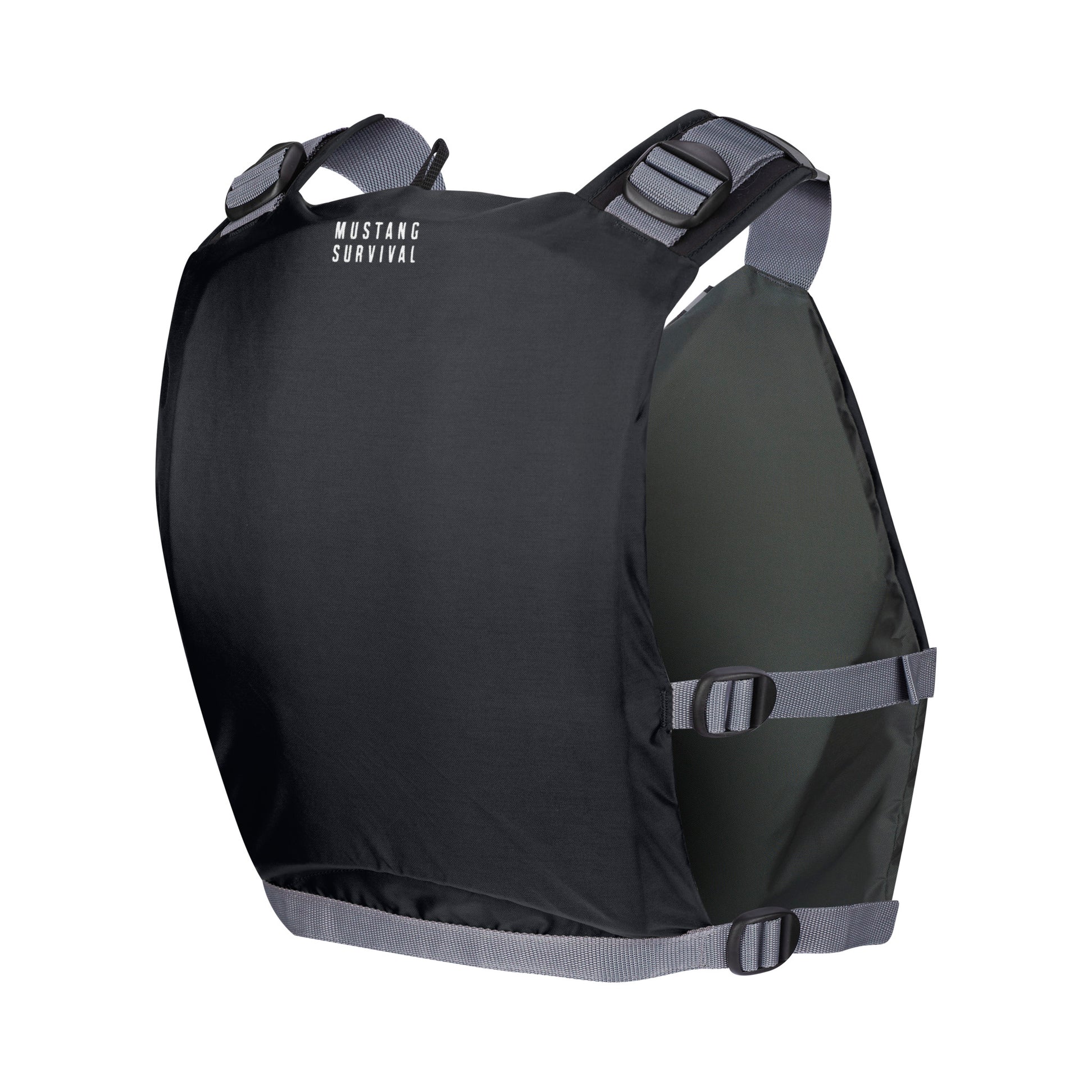 APF Foam Vest - Black & Gray - Lightweight & Comfortable for Outdoor Activities, Workouts, and Everyday Wear