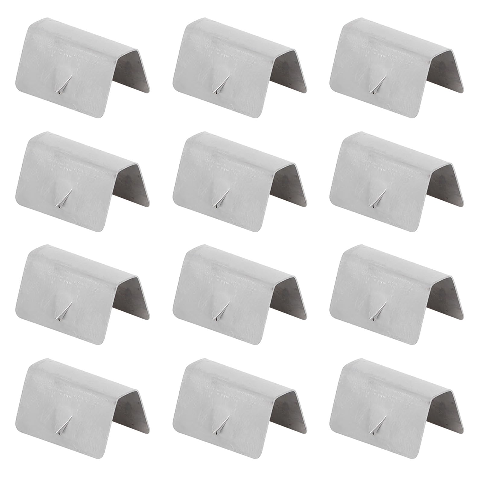 Acouto 12pcs Stainless Steel HEKO G3 Sned Wind Deflector Clips - Car Window Rain Guards & Channel Deflector Fitting Clips for Secure Visor Installation | Perfect for Sedans, SUVs & Trucks in Rainy Weather