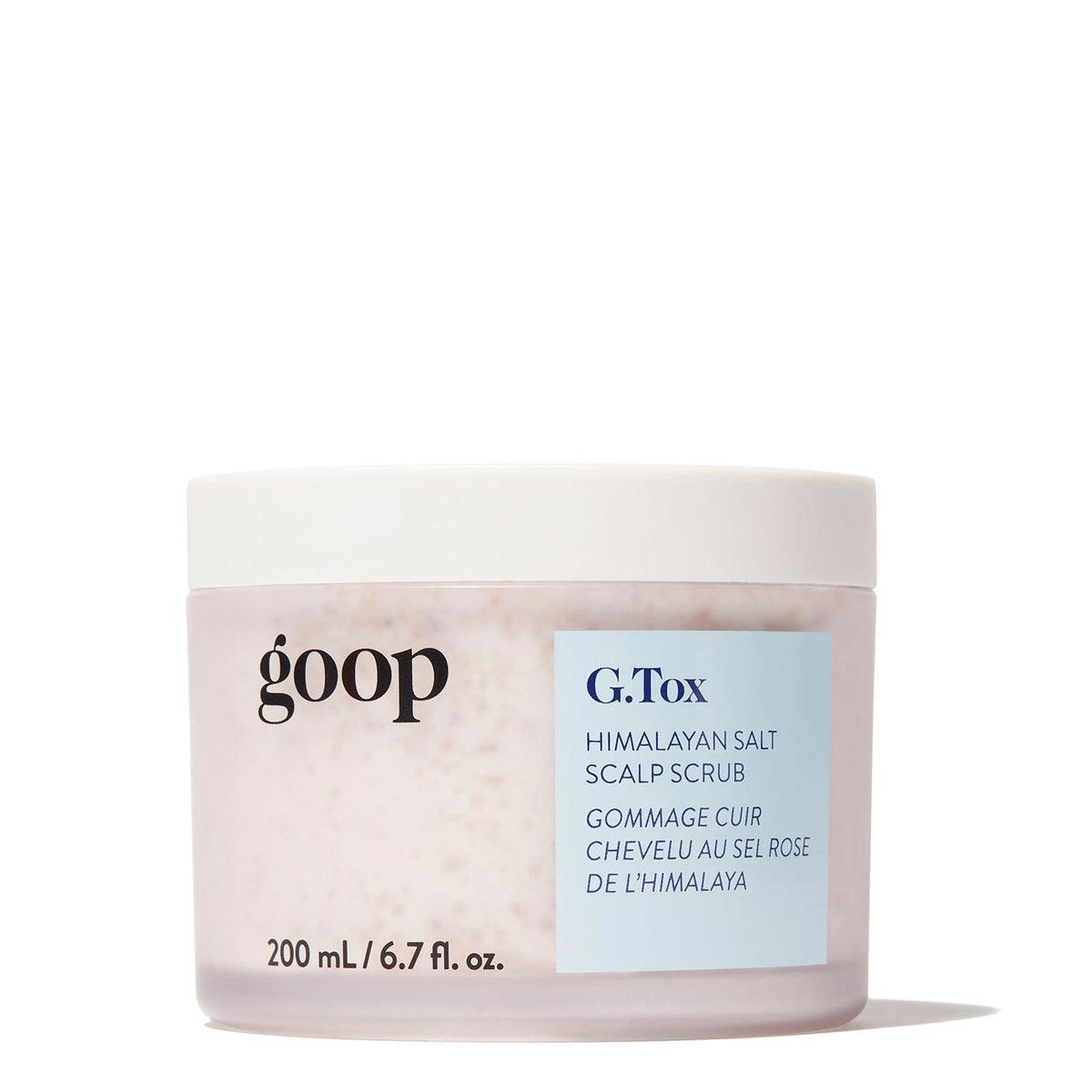 G.Tox Himalayan Salt Scalp Scrub Shampoo - Exfoliating & Detoxifying Treatment for Dry, Itchy Scalp - Natural Hair Care for Dandruff & Buildup Removal - Perfect for Spa Day & Self-Care Routine