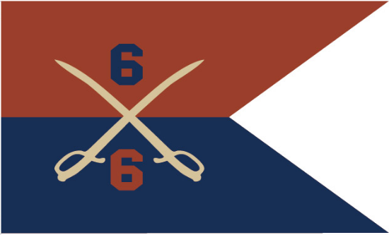 6th Division Michigan Union Regiment 3x5 Foot Flag - Rough Tex 100D Heavy Duty Nylon - Civil War Reenactment, Historical Display & Patriotic Decor