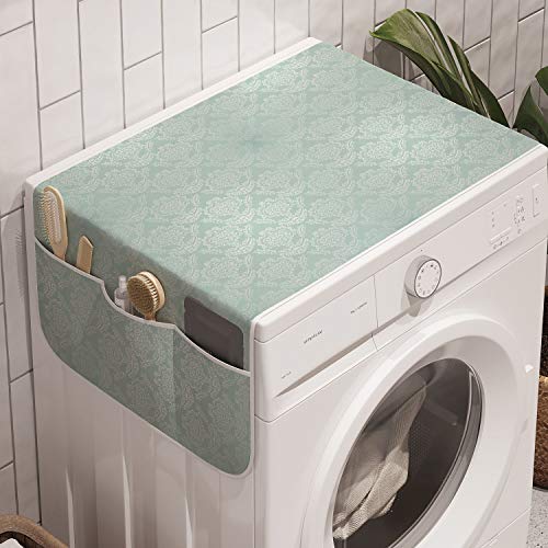 Almond Green and White
