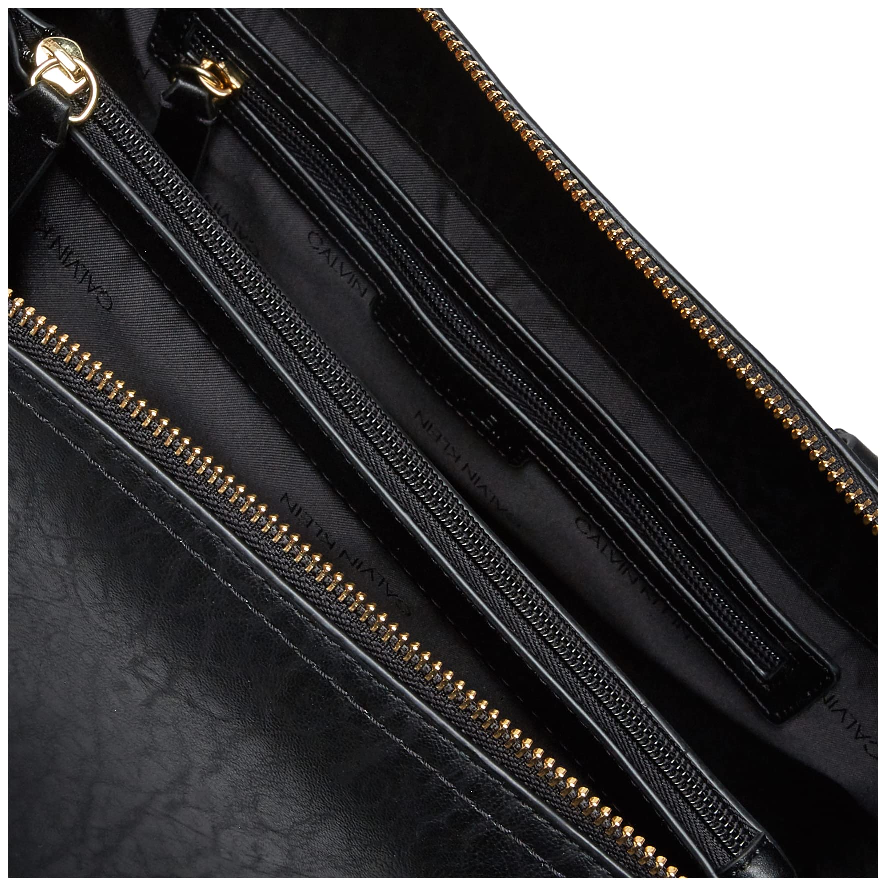 Calvin Klein Bubble Lamb Leather Crossbody Bag for Women - Stylish & Spacious Shoulder Purse for Work, Travel & Everyday Use