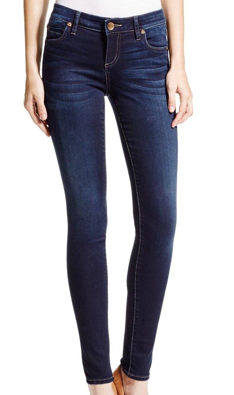 KUT from the Kloth Mia High-Rise Ankle Skinny Jeans for Women - Stretch Denim Pants, Comfort Fit, Versatile Style for Casual Outings & Date Nights