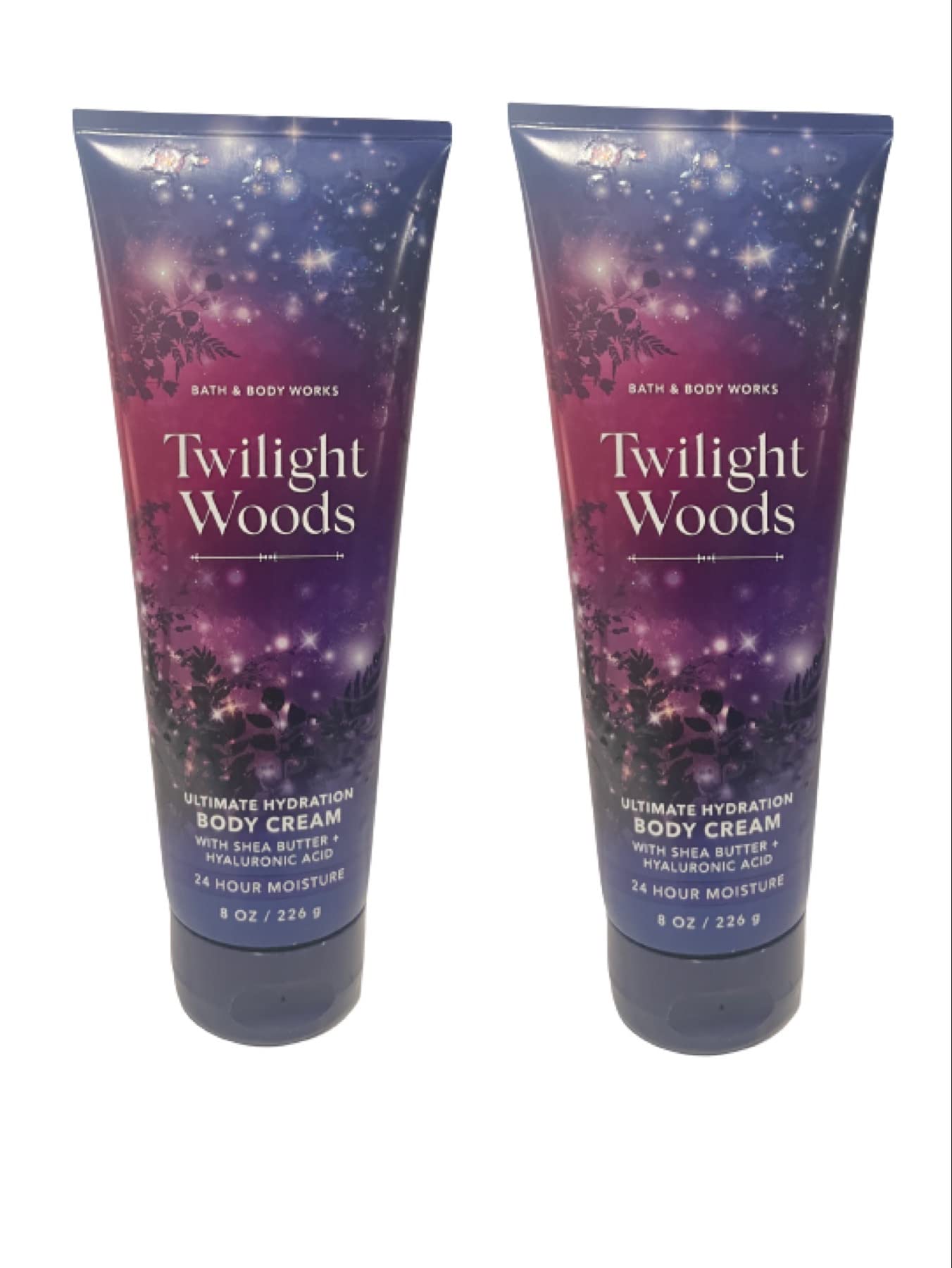 Bath and Body Works Twilight Woods Gift Set - 2 Pack 8 oz Body Creams | Moisturizing Lotion for Dry Skin | Perfect for Birthday Gifts, Self-Care Routine & Spa Day