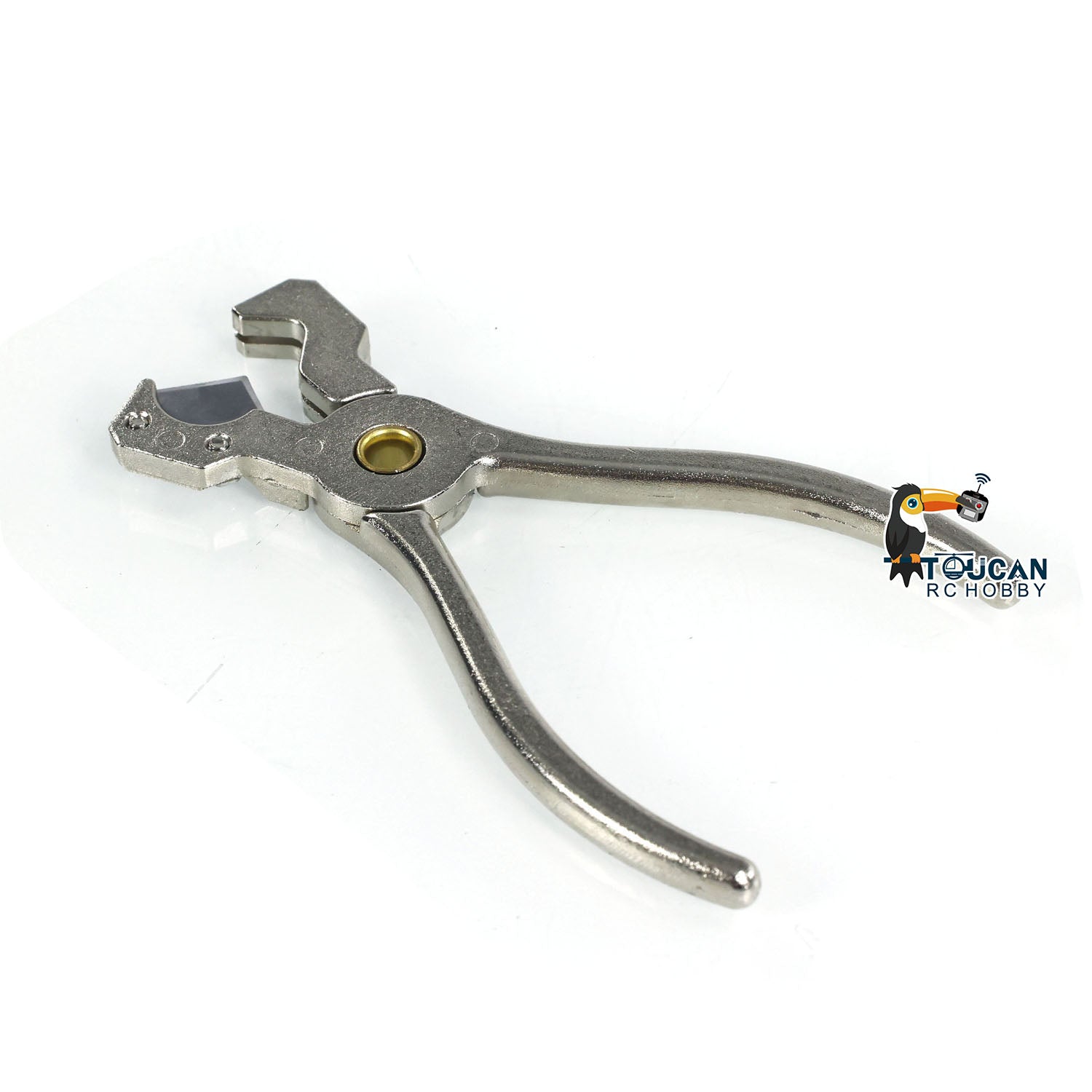 High-Quality Metal Horse Scissor Oil Tube Shears & Flat Nose Pliers for RC Hydraulic Excavator Cars, Trucks & Radio Controlled Construction Vehicles - Perfect for DIY Repairs and RC Model Building Projects