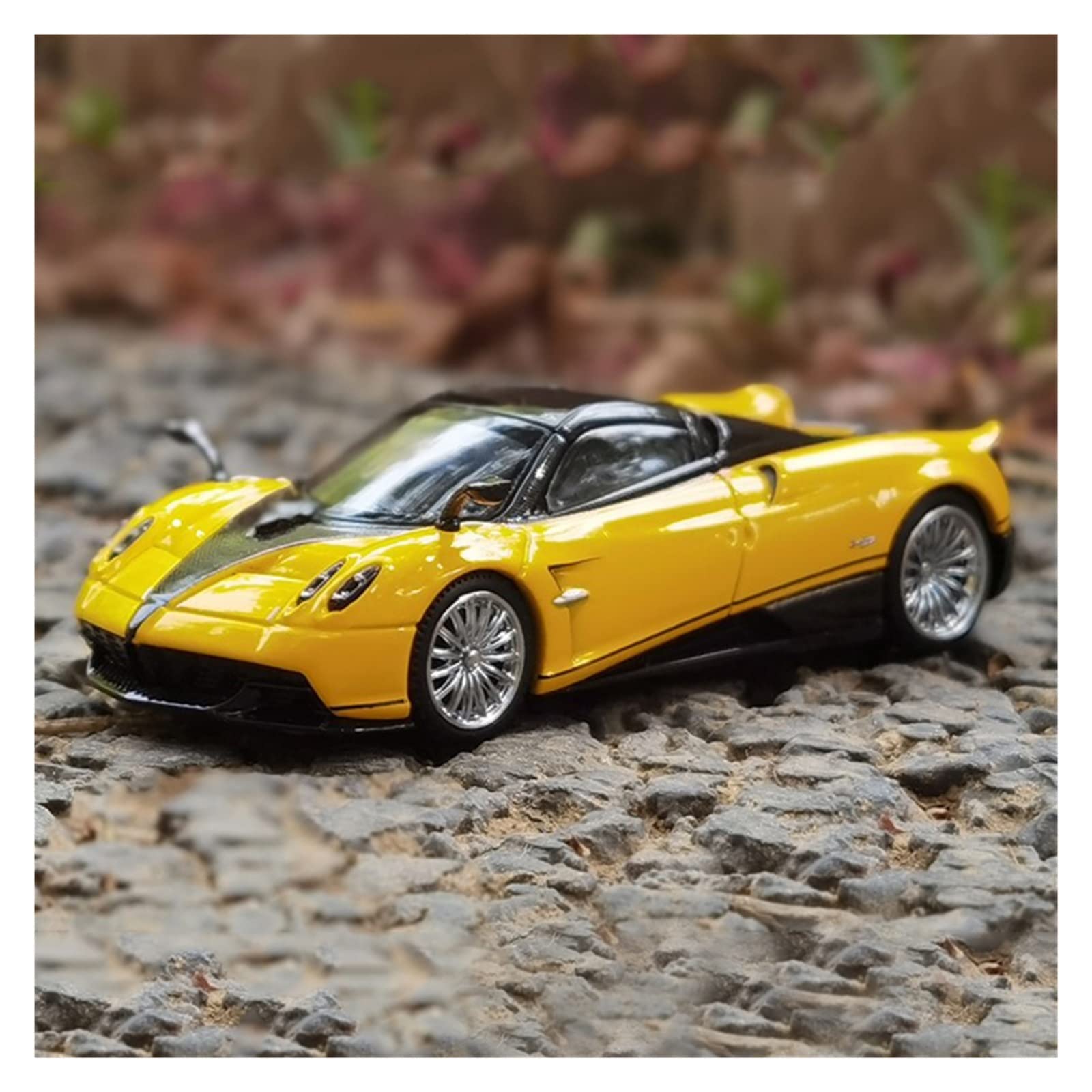 1:64 Pagani Huayra BC Alloy Die-Cast Model Car - Fengshen Sports Convertible with Removable Roof | Collectible Toy Car for Adults & Kids | Perfect for Display, Gifts & Racing Enthusiasts