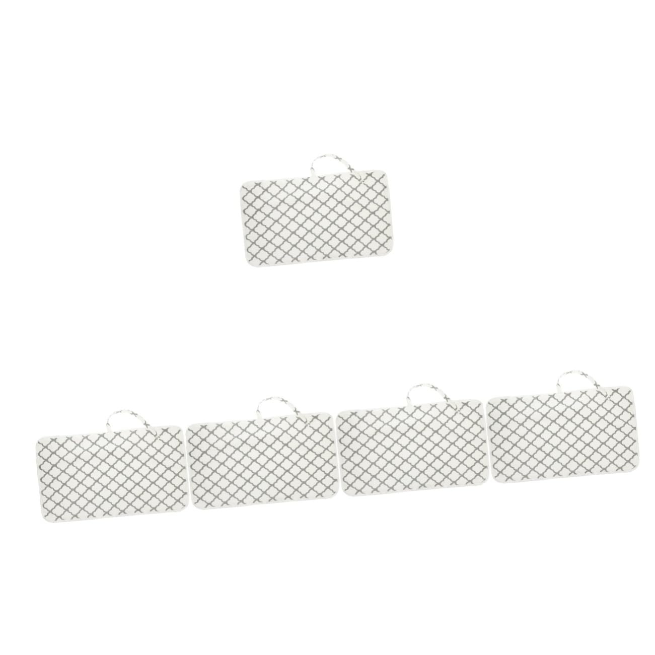 Wakauto 5-Pack Portable Baby Changing Mat - Waterproof TPU Diaper Changing Pad for Travel, Nursery & On-the-Go Parents | Compact, Hygienic & Easy to Clean