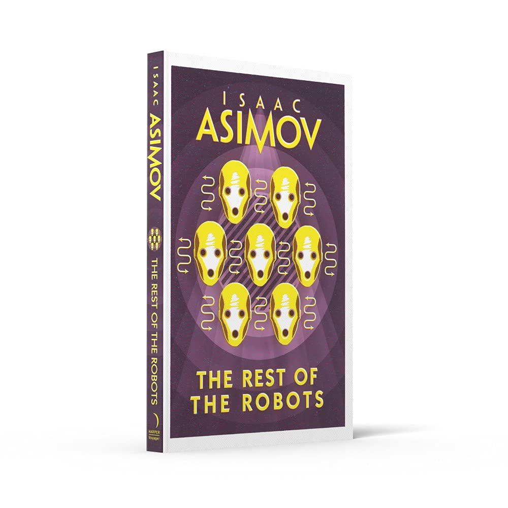 The Rest of the Robots - Classic Sci-Fi Book Collection by Isaac Asimov | Perfect for Sci-Fi Lovers, Book Collectors & Futurism Enthusiasts | Great for Reading, Gifts & Home Library Displays