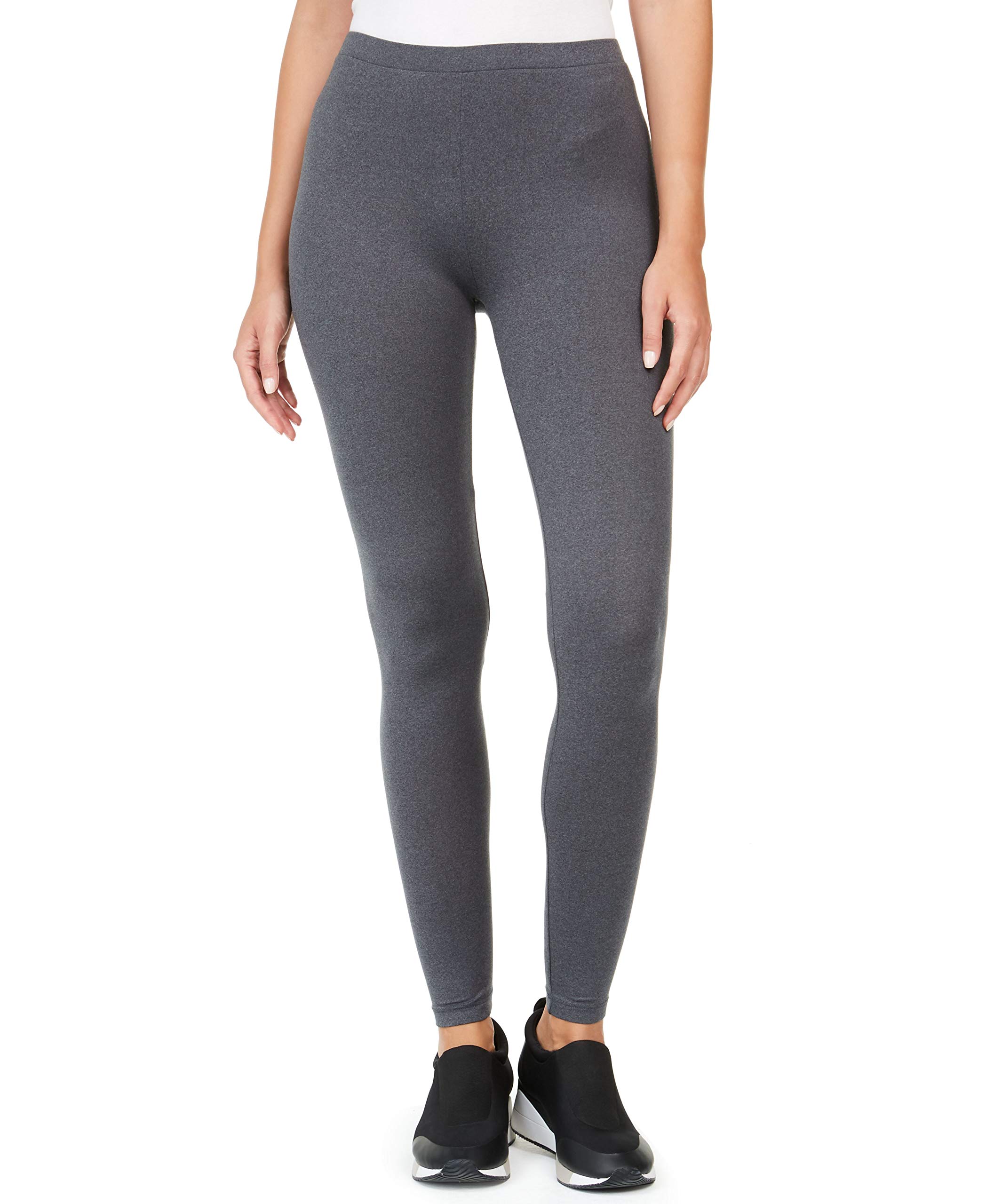 32 Degrees Women's Heat Thermal Leggings - Soft, Warm & Comfortable Gray XXL for Winter, Yoga, Running & Lounge Wear