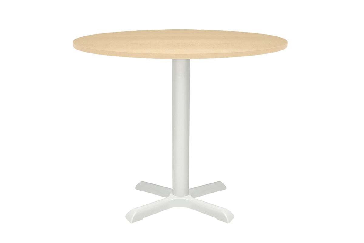 Universal Round Meeting Table 700mm - Modern Office Conference Table for Small Spaces, Team Collaboration & Home Office Use