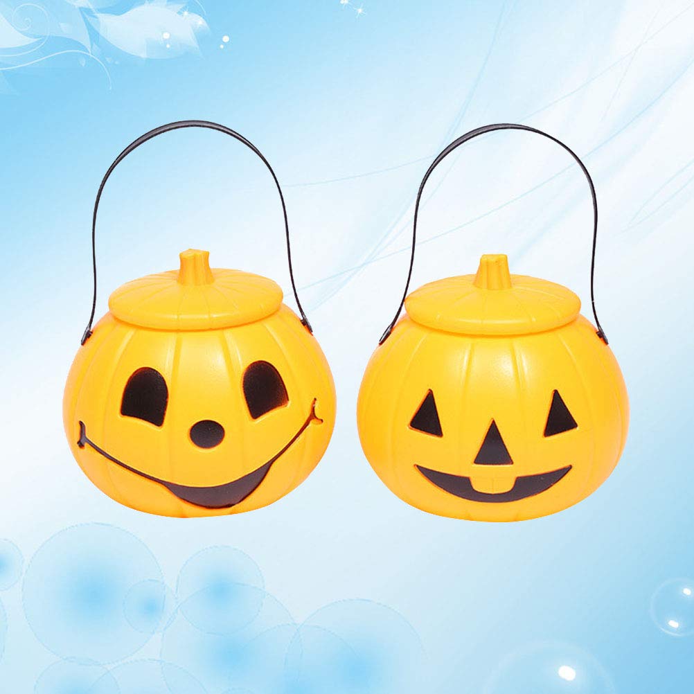 Roman Soldier Costume Candy Bucket - Halloween Trick or Treat Pumpkin Pail with Cover, Adult & Child Props for Mailbox Decoration, Candy Stand, Party Favors - Perfect for Halloween Parties, School Events and Themed Costume Contests