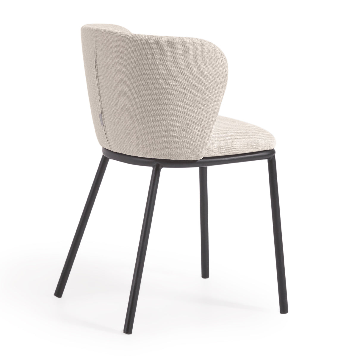 Premium Ciselia Modern Dining Chairs - Set of 2, Comfortable Kitchen Chairs with Sturdy Metal Legs, Upholstered Seat - Perfect for Dining Room, Kitchen, Breakfast Nook & Home Office