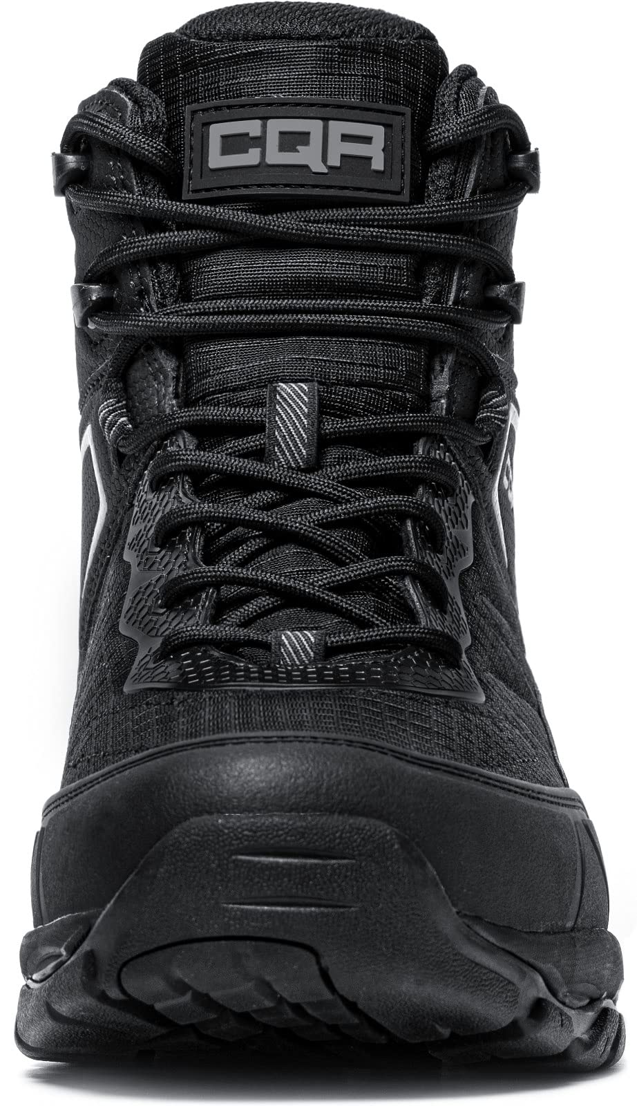 CQR Men's Military Tactical Boots - Lightweight 6 Inch Combat Boots for Hiking, Work & Outdoor Activities | Durable EDC Work Boots with Slip-Resistant Sole | Perfect for Army, Police & Construction