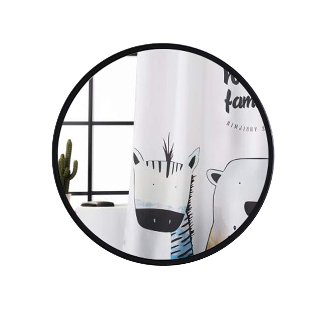 Round Bathroom Mirror - Stainless Steel Frame in 3 Colors, Wall Mounted Decorative Mirror for Washroom, Living Room, Bedroom - Perfect for Vanity, Dressing Area & Home Decor