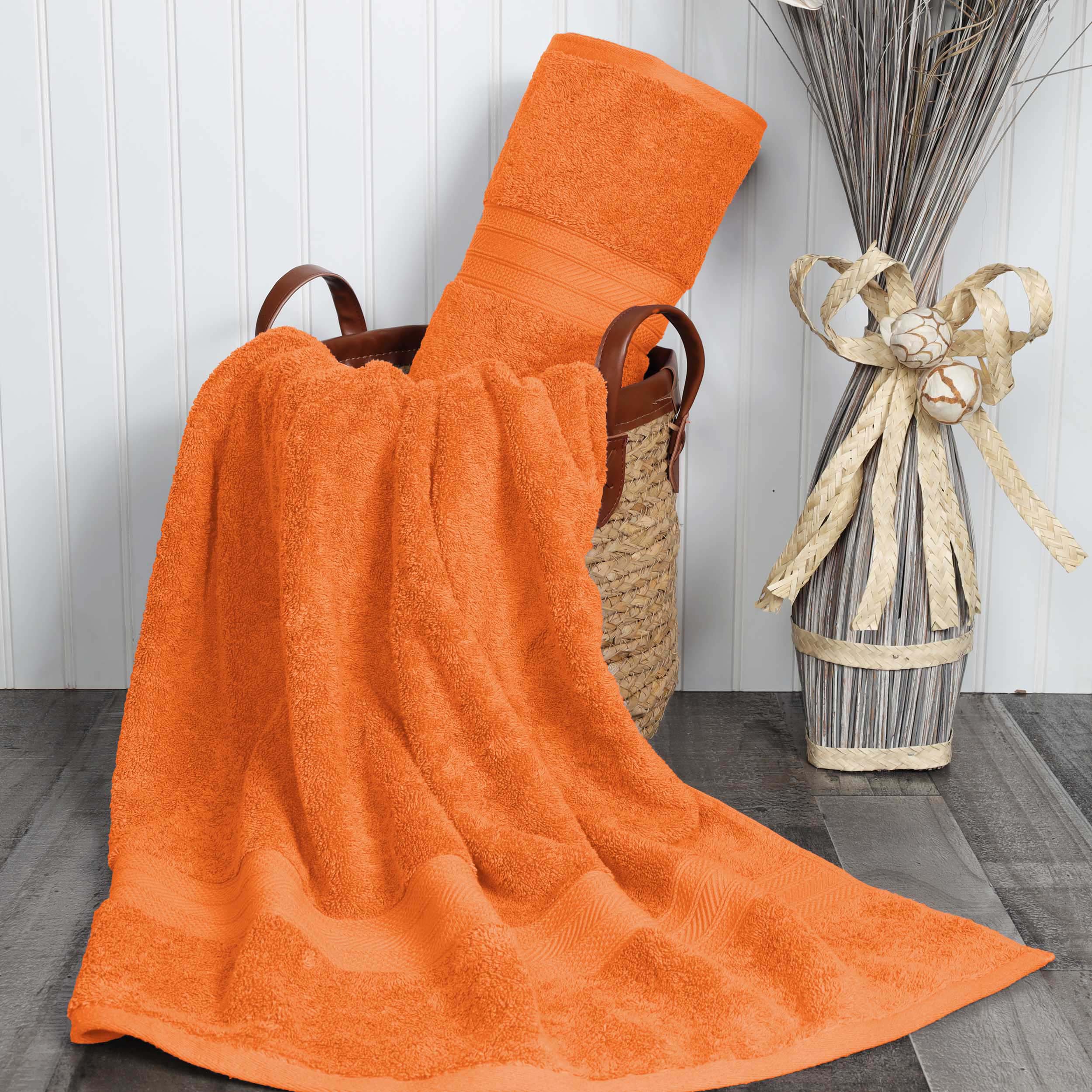 Premium Atlas Cotton Absorbent Heavyweight 2-Piece Bath Sheet Set - Ultra Soft & Quick-Drying for Luxury Spa Experience at Home