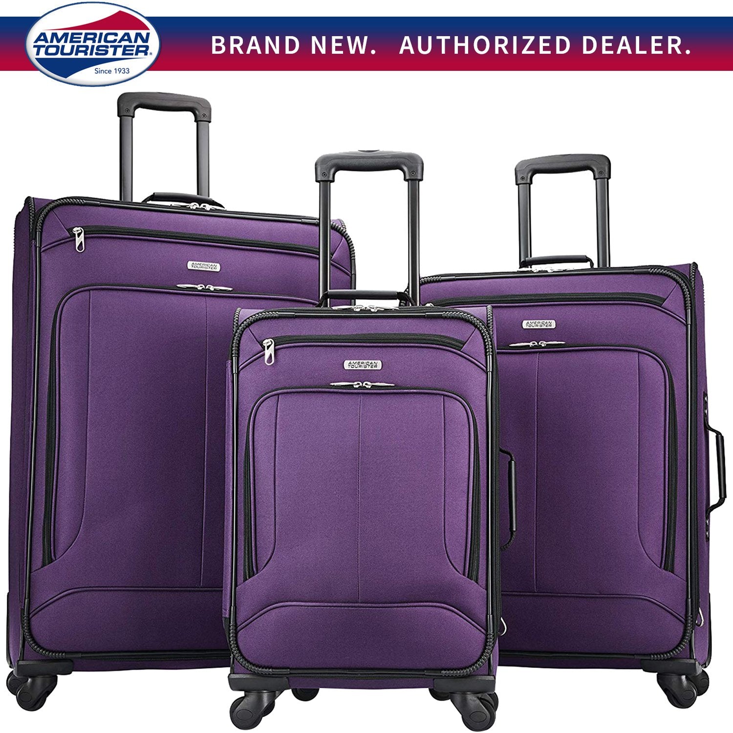 American Tourister Pop Max 3-Piece Spinner Luggage Set (29