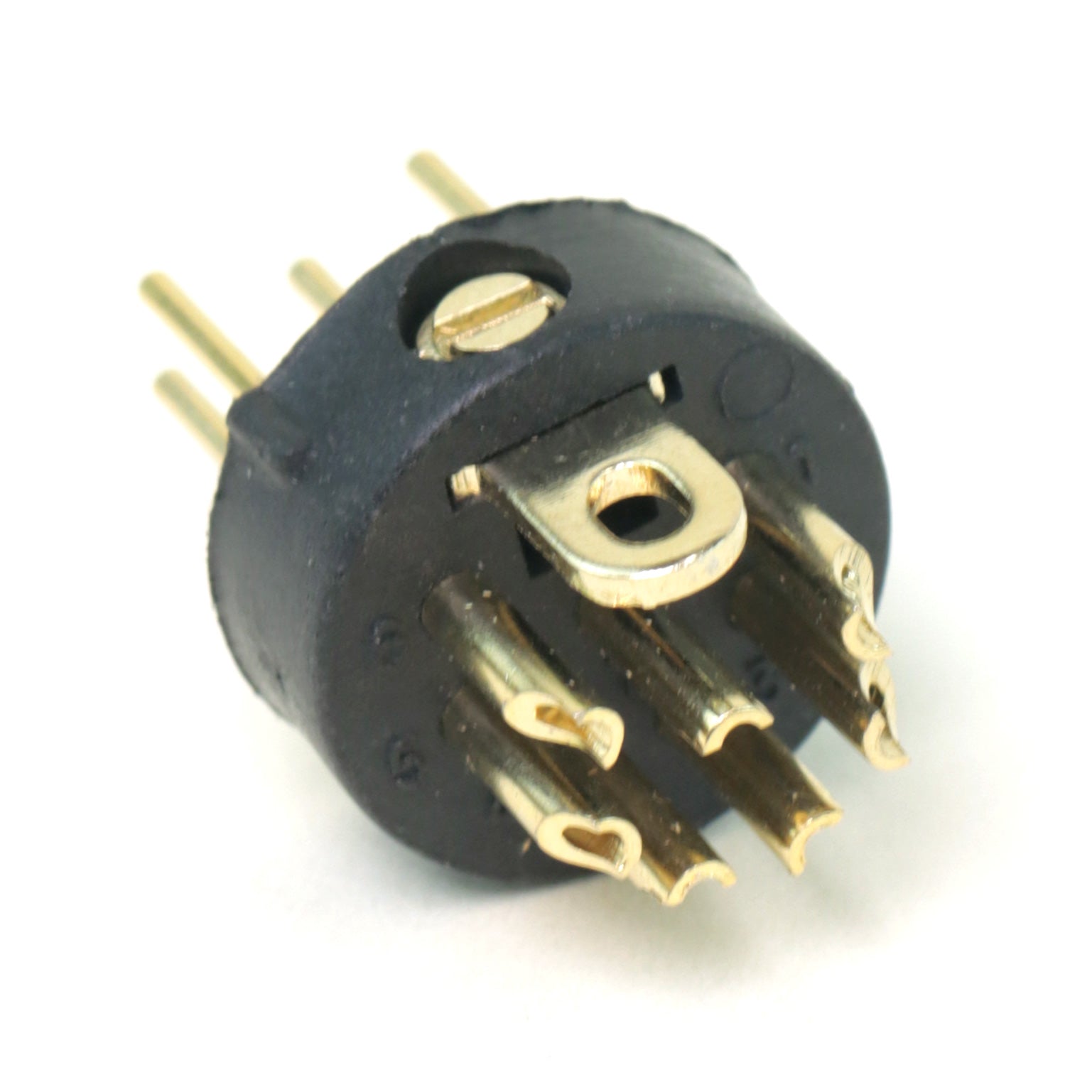 XLR7M 7 Pin Male XLR Connector Insert - Professional Audio Equipment Replacement Part for Microphones, Mixers & Stage Lighting Systems