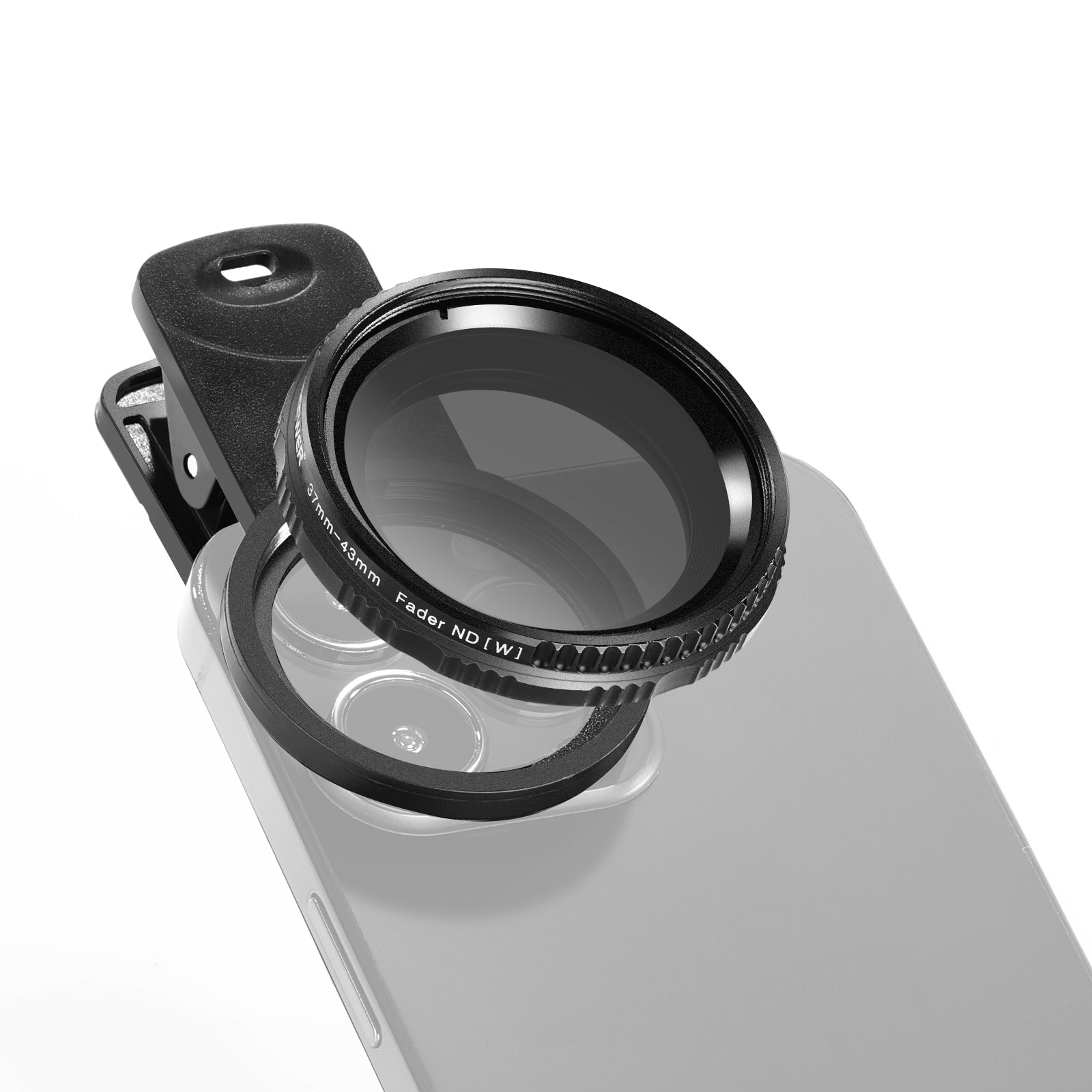 NEEWER FL 37 37mm Clip-On ND2 to ND400 Phone Camera Lens Filter Kit - Perfect for Smartphone Photography, Vlogging & Outdoor Shooting