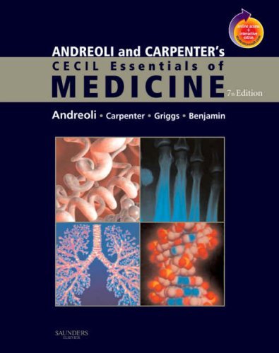 Andreoli and Carpenter's Cecil Essentials of Medicine 7th Edition - Textbook with STUDENT CONSULT Online Access for Medical Students | Study Guide & Clinical Reference for USMLE Prep & Medical Education