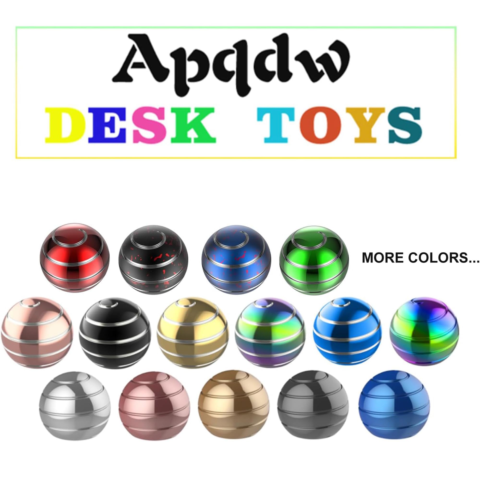 2.17'' Metal Fidget Spinner for Adults & Kids - Stress Relief Desk Toy for Office, Anxiety & ADHD - Kinetic Spinning Focus Tool (55MM, Black Red) - Perfect for Work, School & Home Use