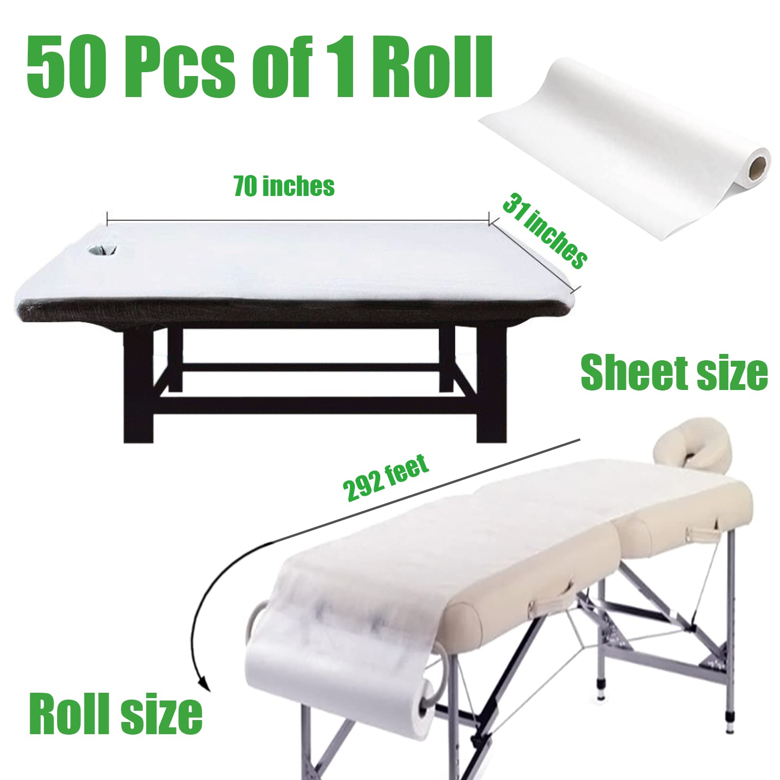 Disposable Non-Woven Bed Sheet Roll - 31
