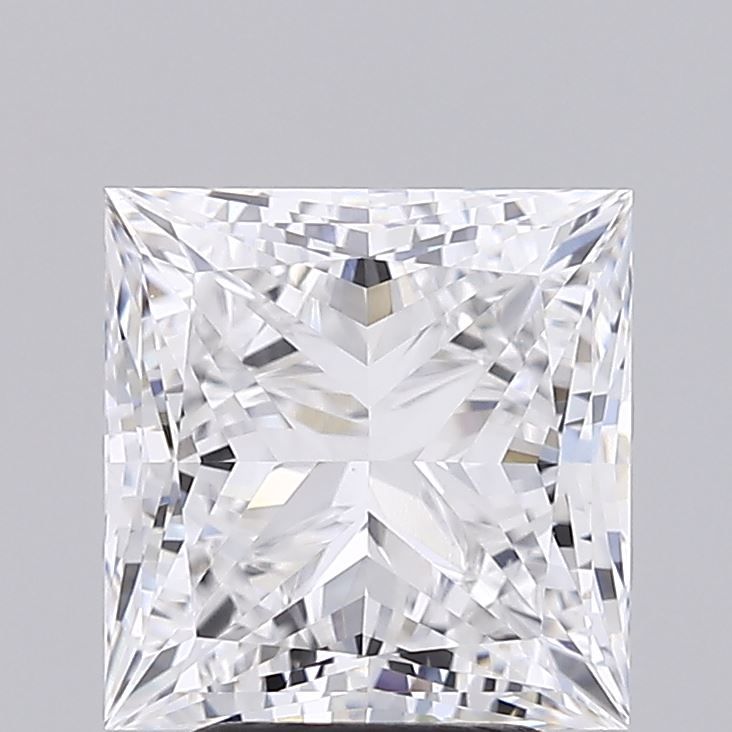 3.51 Carat D Color VVS1 Clarity Princess Cut Lab-Grown Diamond - Perfect for Engagement Rings & Fine Jewelry