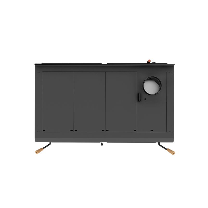 Drolet DB04820 Chic Choc EPA Certified Wood Stove - Heats Up to 2,300 Sq. Ft. - Energy Efficient & Eco-Friendly for Cozy Home Heating & Cabin Warmth